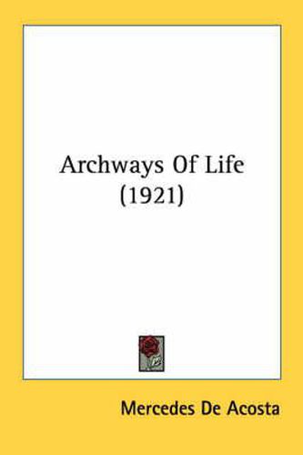 Cover image for Archways of Life (1921)