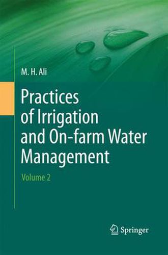 Cover image for Practices of Irrigation & On-farm Water Management: Volume 2