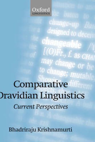 Cover image for Comparative Dravidian Linguistics: Selected Papers