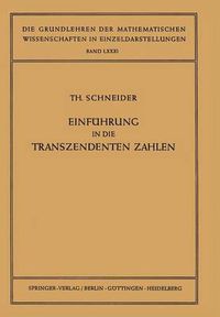 Cover image for Einfuhrung in die Transzendenten Zahlen