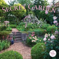 Cover image for Secret Garden Wall Calendar 2025