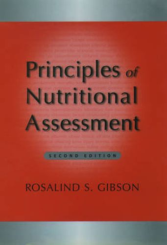 Cover image for Principles of Nutritional Assessment