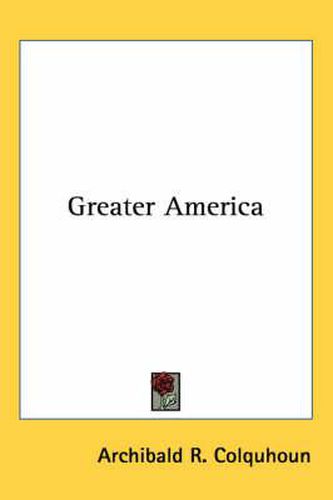 Cover image for Greater America