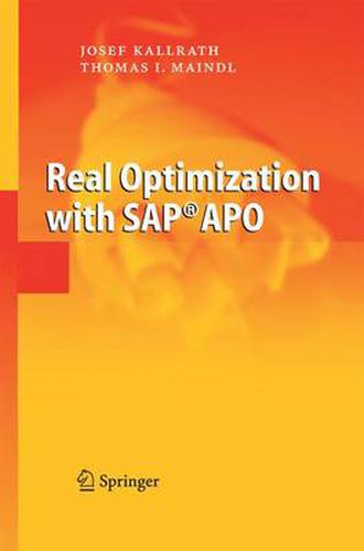 Cover image for Real Optimization with SAP (R) APO