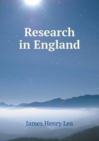 Cover image for Research in England