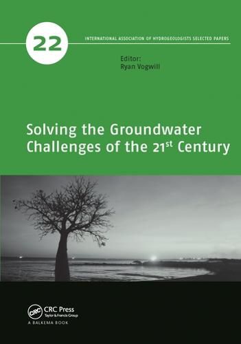 Cover image for Solving the Groundwater Challenges of the 21st Century