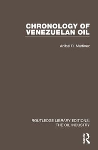 Cover image for Chronology of Venezuelan Oil