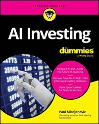 Cover image for AI Investing For Dummies