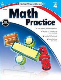 Cover image for Math Practice, Fourth Grade