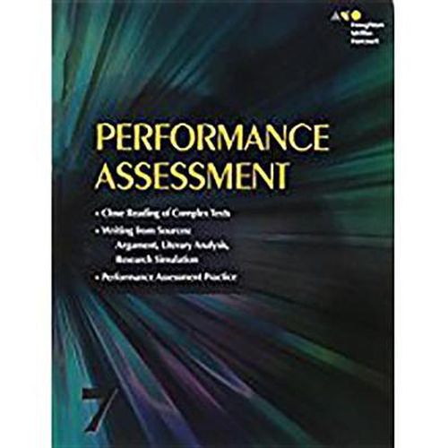 Cover image for Performance Assessment Student Edition Grade 7