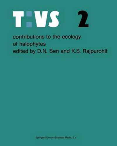 Cover image for Contributions to the ecology of halophytes