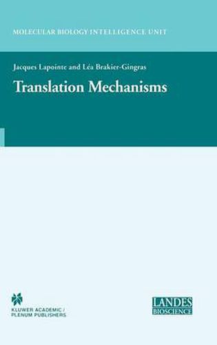 Cover image for Translation Mechanisms