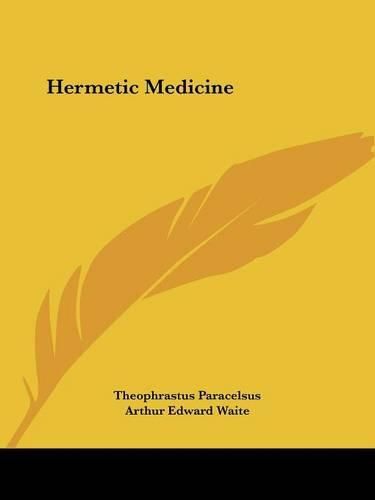 Cover image for Hermetic Medicine