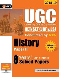 Cover image for UGC Net/Set (Jrf & Ls) Paper II History 8 Years Solved Papers 2011-18