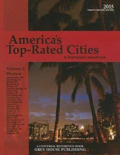 Cover image for America's Top-Rated Cities, Vol. 2 West, 2020