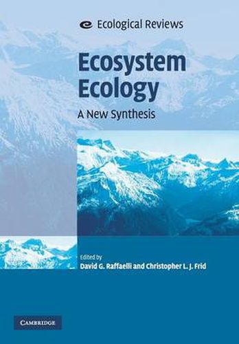 Cover image for Ecosystem Ecology: A New Synthesis