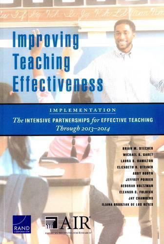 Cover image for Improving Teaching Effectiveness: Implementation: The Intensive Partnerships for Effective Teaching Through 2013-2014