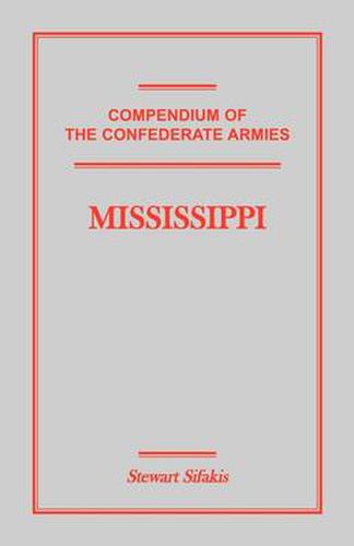 Cover image for Compendium of the Confederate Armies: Mississippi