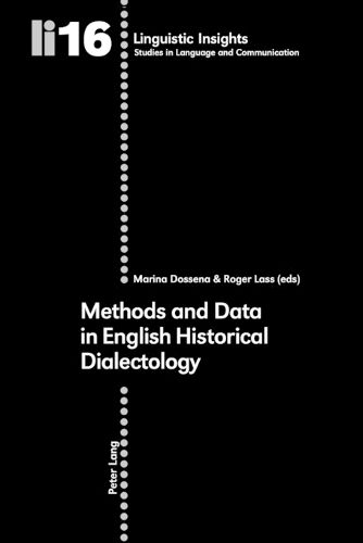 Cover image for Methods and Data in English Historical Dialectology