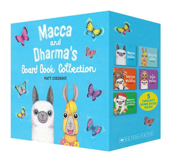 Macca and Dharma's 5-Board Book Collection