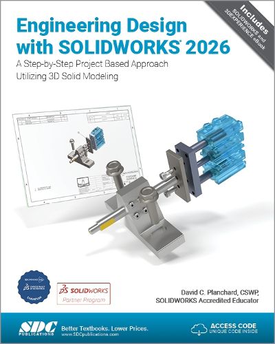 Cover image for Engineering Design with SOLIDWORKS 2026