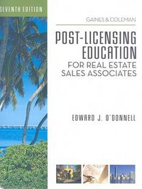 Cover image for Post-licensing Education for RE Sales Associates