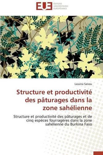 Cover image for Structure et productivite des paturages dans la zone sahelienne