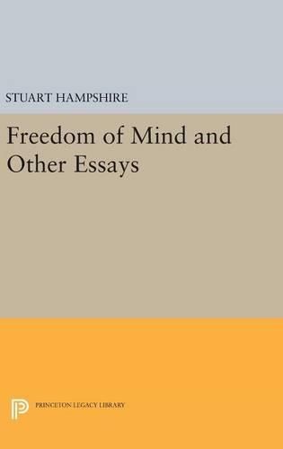 Cover image for Freedom of Mind and Other Essays