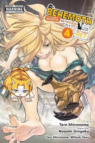 Cover image for I'm a Behemoth, an S-Ranked Monster, but Mistaken for a Cat, I Live as an Elf Girl's Pet, Vol. 4