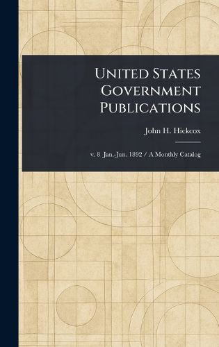 Cover image for United States Government Publications