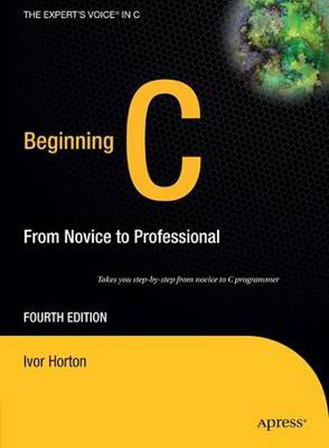 Cover image for Beginning C: From Novice to Professional