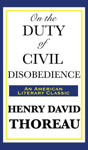 Cover image for On the Duty of Civil Disobedience