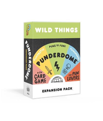 Punderdome Wild Things Expansion Pack 50 Cards Toucan Add To The Core Game