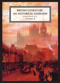 Cover image for British Literature: A Historical Overview