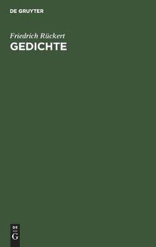 Cover image for Gedichte: Auswahl