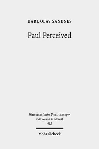 Cover image for Paul Perceived: An Interactionist Perspective on Paul and the Law