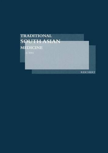 Cover image for Traditional South Asian Medicine Tsam, Vol. 6