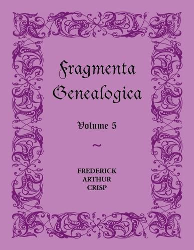 Cover image for Fragmenta Genealogica