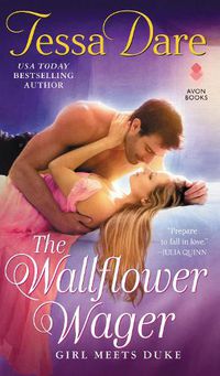 Cover image for The Wallflower Wager: Girl Meets Duke