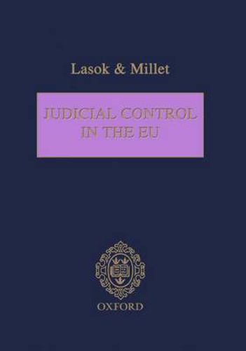 Cover image for Judicial Control in the EU: Procedures and Principles