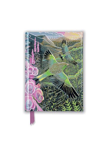 Cover image for Foiled Pocket Journal #: Annie Soudain, Foxgloves & Finches