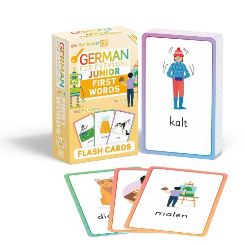 Cover image for German for Everyone Junior First Words Flash Cards