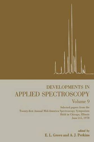 Developments in Applied Spectroscopy