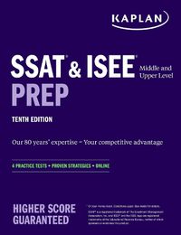 Cover image for SSAT & ISEE Middle & Upper Level Prep: 4 Practice Tests + Proven Strategies + Online