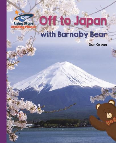 Cover image for Reading Planet - Off to Japan with Barnaby Bear - Purple: Galaxy