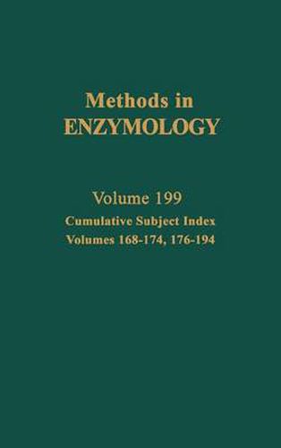 Cover image for Cumulative Subject Index, Volumes 168-174, 176-194