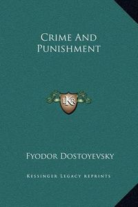 Cover image for Crime and Punishment