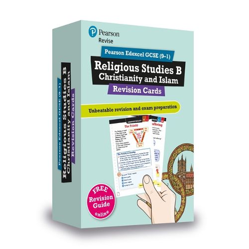 Pearson REVISE Edexcel GCSE (9-1) Religious Studies Christianity & Islam Revision Cards: for home learning, 2022 and 2023 assessments and exams