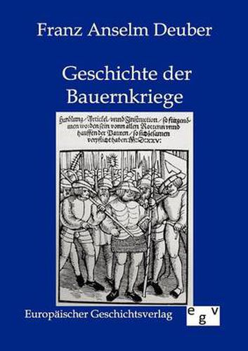 Cover image for Geschichte der Bauernkriege in Deutschland und der Schweiz