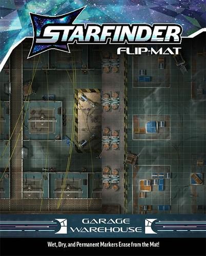 Cover image for Starfinder Flip-Mat: Garage Warehouse